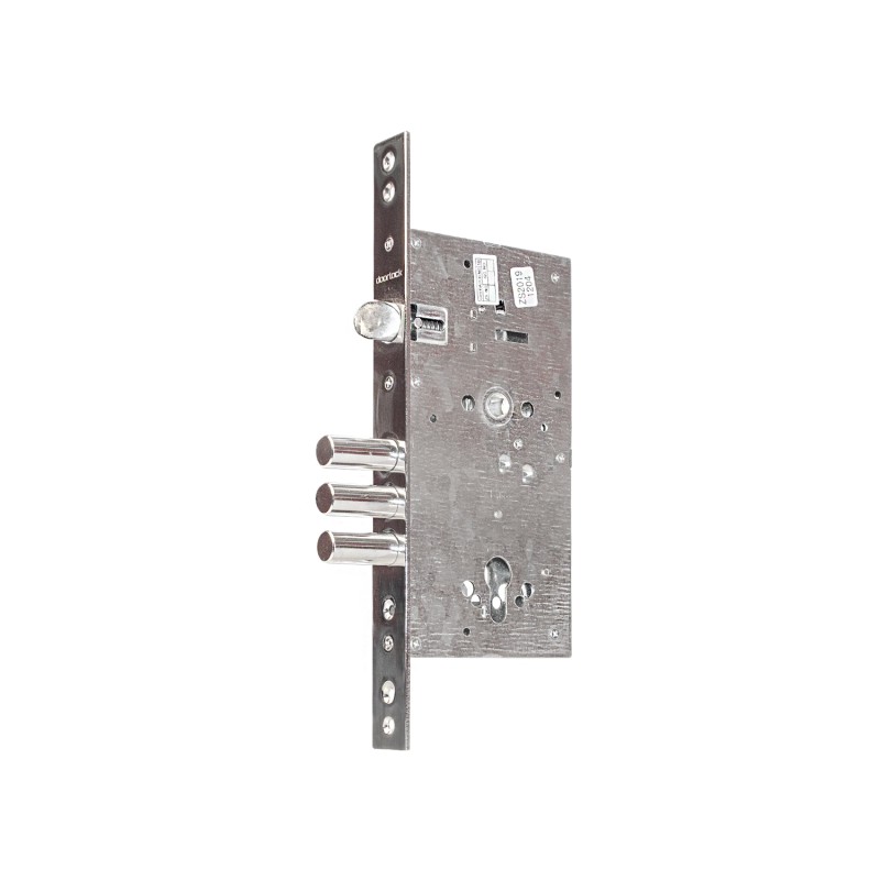 Замок дверной DOORLOCK 9252С, цилиндровый, хромированный