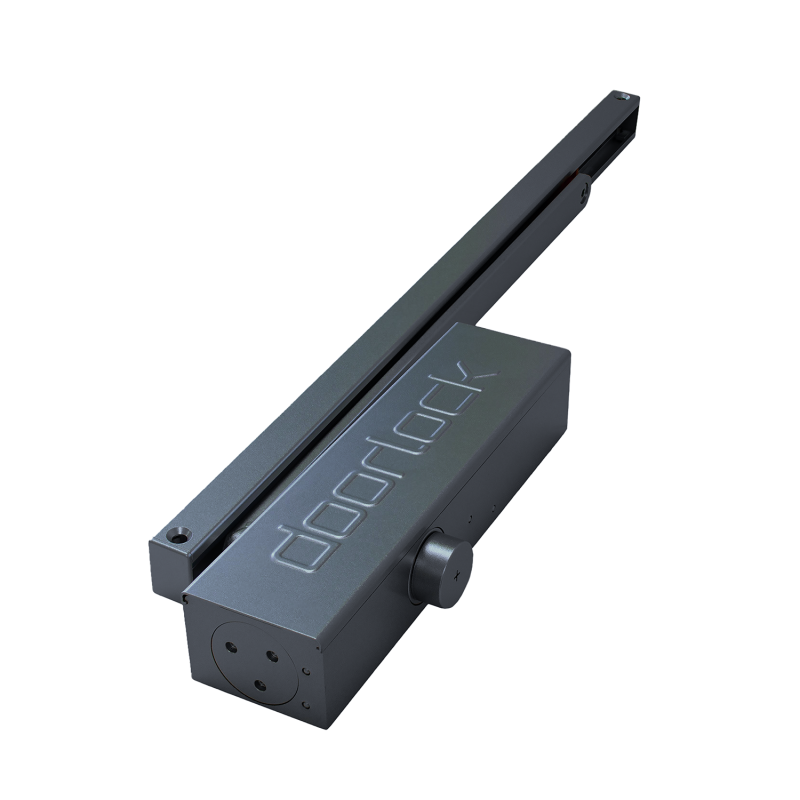 Дверной доводчик DOORLOCK DL345S/N EN 1-4 графит