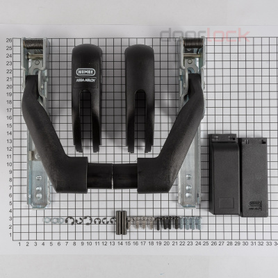 Механизм системы "антипаника" NEMEF 3651/1, черный