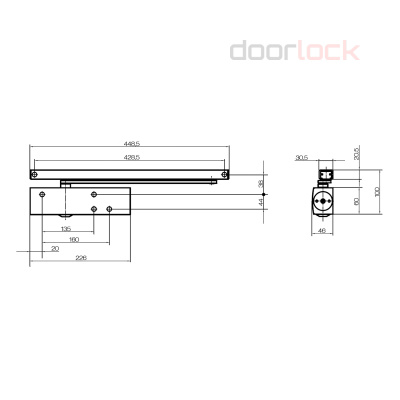 Доводчик GEZE TS3000