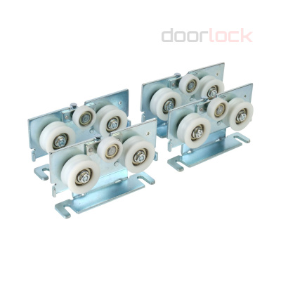 Автоматическая раздвижная дверь DLA210SL створки до 2х180кг, с эл/м замком, аккумулятором, программатором (без створок)