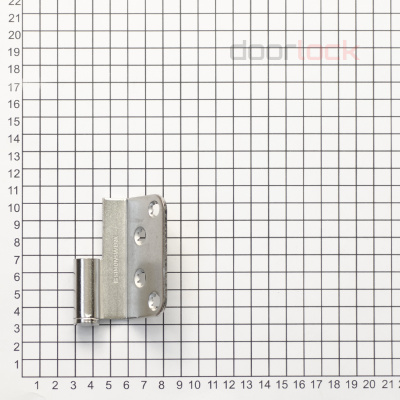 Петля SIMONSWERK VARIANT V 0080 левая, (часть полотна) никелированная
