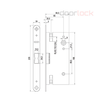 Замок NEMEF 1921/21