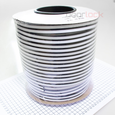 &quot;Уплотнитель дверной  DOORLOCK EPDM  P-образный 5,5х9мм,  черный,  самоклеящийся,  рулон 100м&quot;