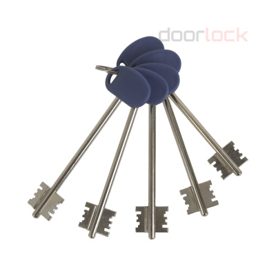 Замок дверной DOORLOCK DL932K/Z/67мм, сувальдный