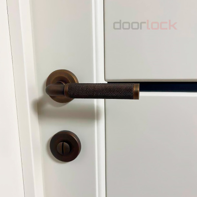 Ручка DOORLOCK Звездная линия Oxford M046 DTB matt (матовая темная бронза)